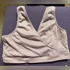 Cacique Ribbed Bralette - Lilac